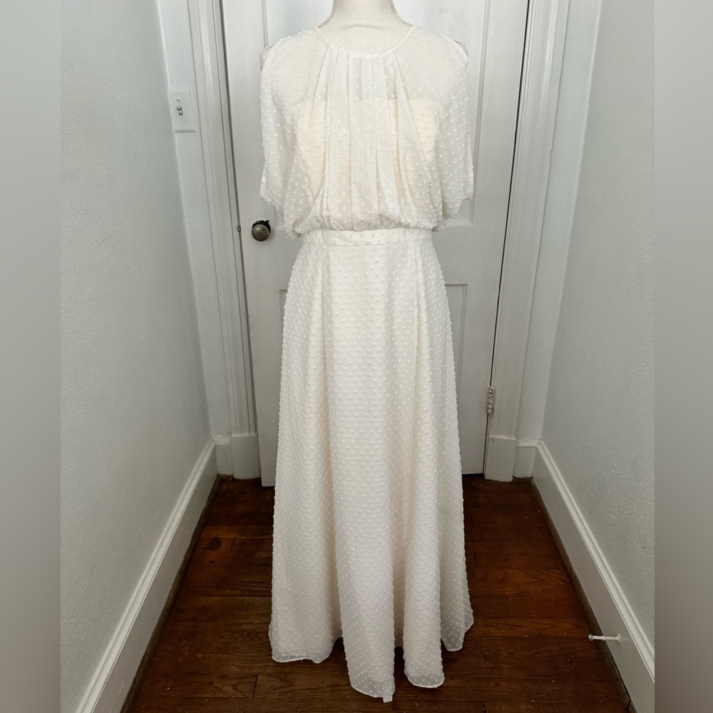 J Crew Swiss dot wedding gown 8